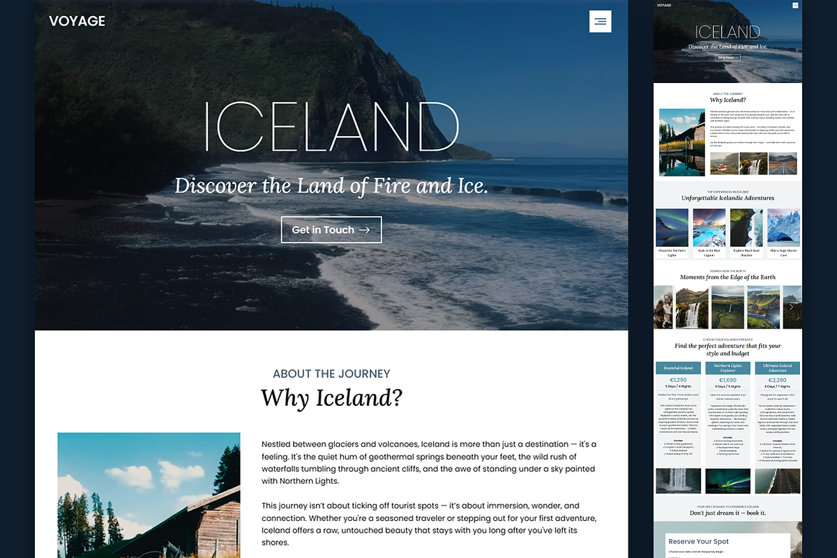 Travel - Wix Studio Website preview 8