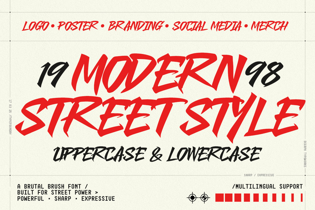 Holigans Attack – Street Font, a Handwritten Font by decographstud (Photo 2 of 8)