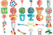 175 Super Bundle: Vintage Birthday, an Education Illustration by LilyBoo Clipart (Thumbnail 5 of 7)