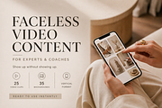 Faceless Content for Experts & Coach, a Social Media Template by MONO KEY STUDIO (Thumbnail 1 of 11)