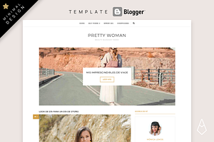 Blogger Template PRETTY WOMAN