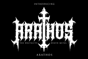 ARATHOS, a Blackletter Font by Absonstype (Thumbnail 1 of 8)