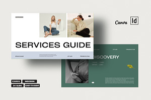 Service Guide Template, a Presentation Template by Studio Industry