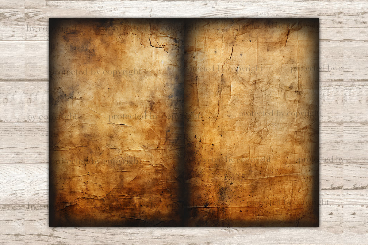 Burnt Paper Junk Journal Pages, a Texture Illustration by GlamArtZhanna (Photo 10 of 10)