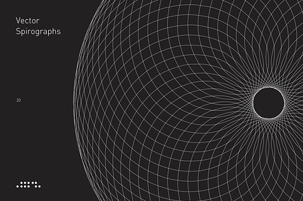 20 Vector Spirographs