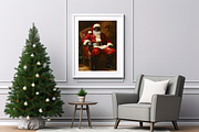 African American Santa Claus WallArt, a Holiday Photo by PrintablesByFranklyn (Thumbnail 6 of 6)