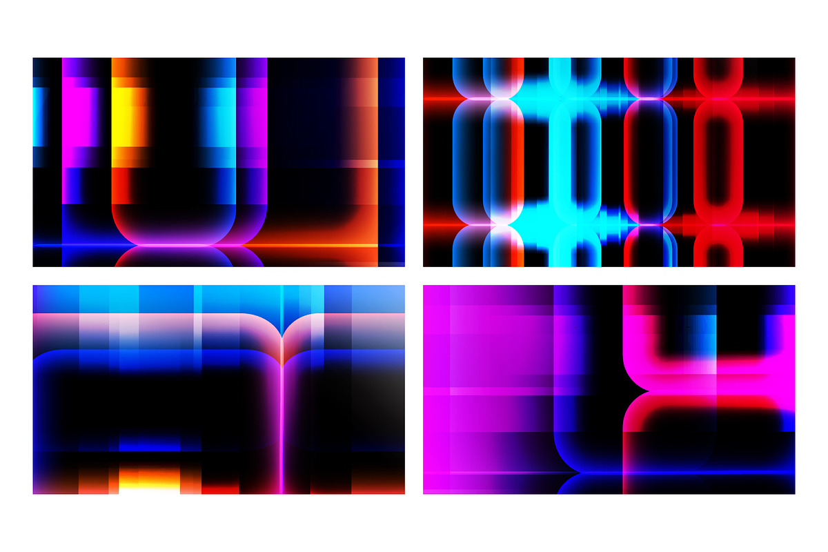 Abstract Backgrounds Graphics Set, a Background Graphic by Finevector (Photo 2 of 9)