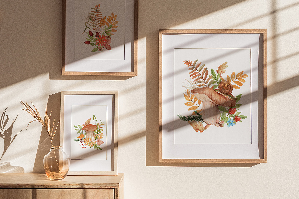 Fairy Autumn Forest Animals & Floral, an Animal Illustration by Catch the Dream Art (Photo 4 of 20)