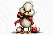 Whimsical Easter Farm Animals PNG, an Illustration by Craft Nest (Thumbnail 9 of 11)