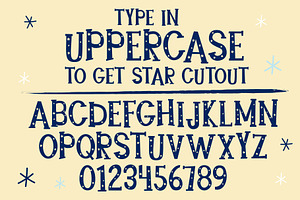 Star Bright Moon Light Font Duo