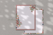 Floral Notepad Template | 33 Designs, a Stationery Template by slowlivecreate (Thumbnail 9 of 15)