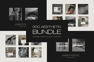 300 Instagram Aesthetic Bundle III