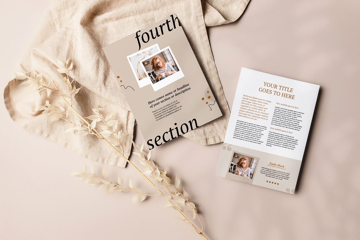 WorkBook for Course Creators  Kayla, a Magazine Template by Mirazz (Photo 12 of 30)