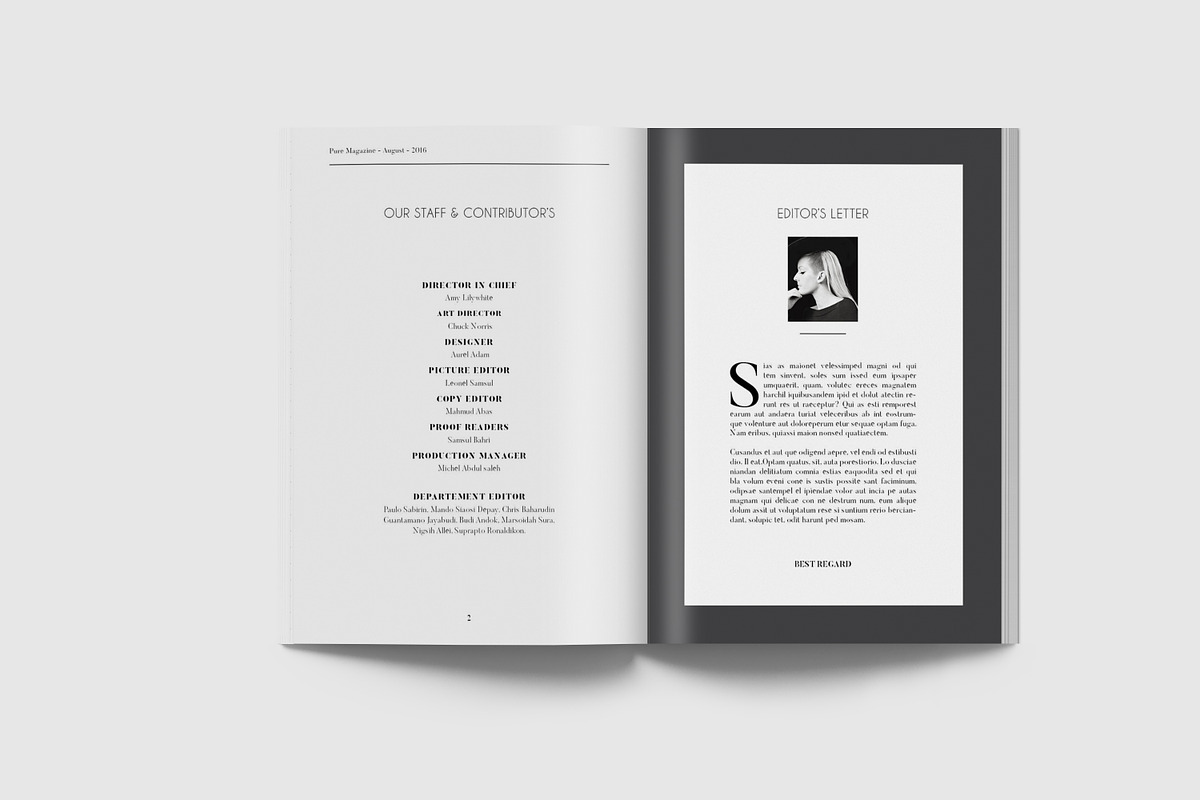 A5 Indesign Magazine Template, a Magazine Template by Uloel Design (Photo 8 of 12)