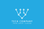Abstract Technology Company Logo, a Branding & Logo Template by Zlaws (Thumbnail 4 of 5)
