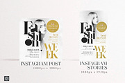 Fashion Week Social Media Pack, a Social Media Template by Touringxx Creative Studio (Thumbnail 3 of 8)
