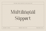 Coherence - Fashion Font, a Serif Font by RockboyStd (Thumbnail 10 of 12)