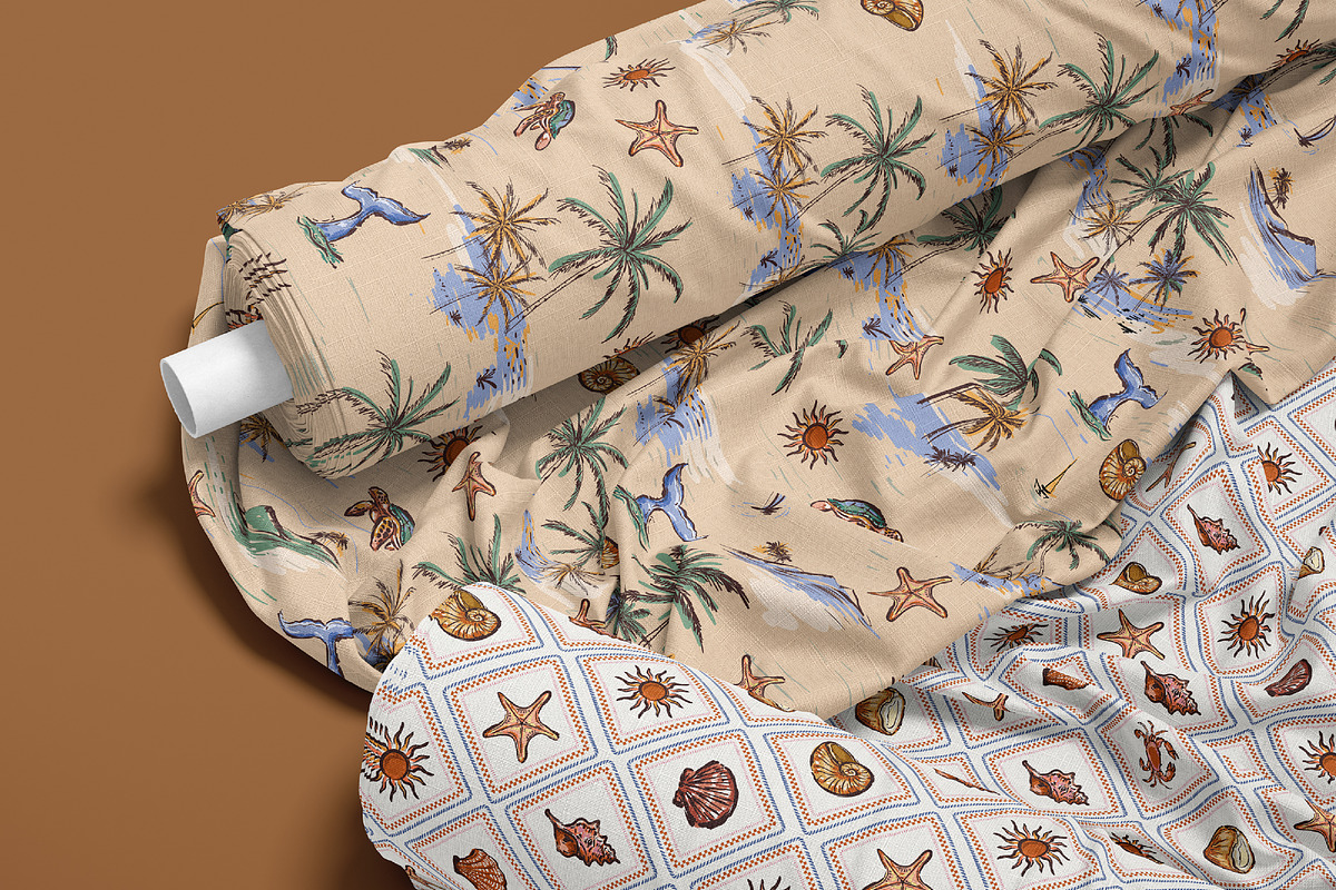 Nostalgic Coastal, a Pattern Graphic by MSNTY STUDIOX (Photo 19 of 36)