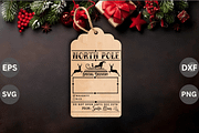 North pole delivery tag SVG Bundle,, an Object Graphic by Cut File (Thumbnail 5 of 5)