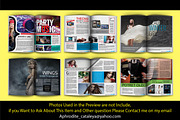 Creative Indesign Magazine Template, a Magazine Template by Orlin (Thumbnail 5 of 5)