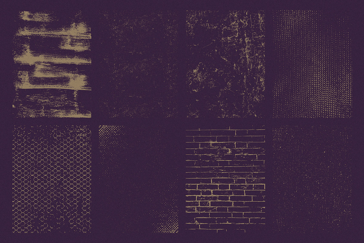 48 Subtle Grunge Textures Vector, a Texture Illustration by Anastasia Cuza (Photo 4 of 12)