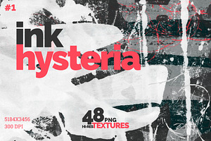Ink Hysteria | Texture Collection #1