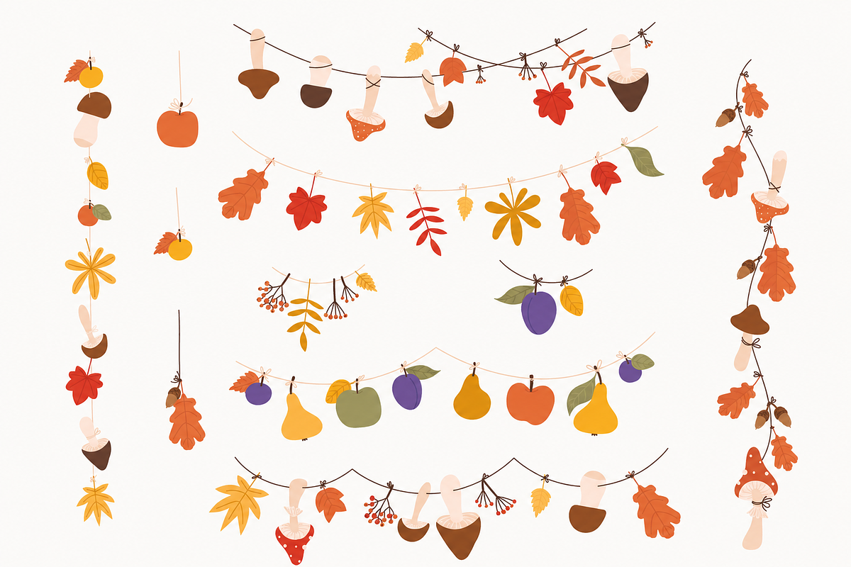 Thanksgiving Illustrations Bundle, a Seasonal Illustration by Anna Studio (Photo 11 of 13)