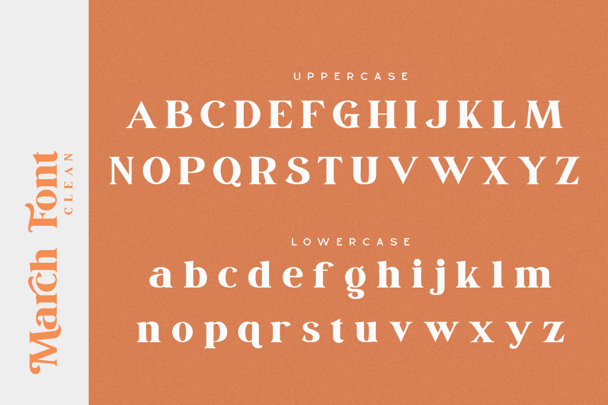 March - Elegant Serif Font, a Serif Font by din-studio.com (Photo 15 of 21)