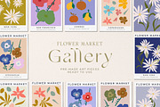 Modern Floral Poster Big Collection, a Texture Illustration by Laras Wonderland (Thumbnail 11 of 27)