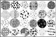 Hand Drawn Pattern Digital Brush Set, a Brush Add-On by Willow & Wheat (Thumbnail 2 of 4)
