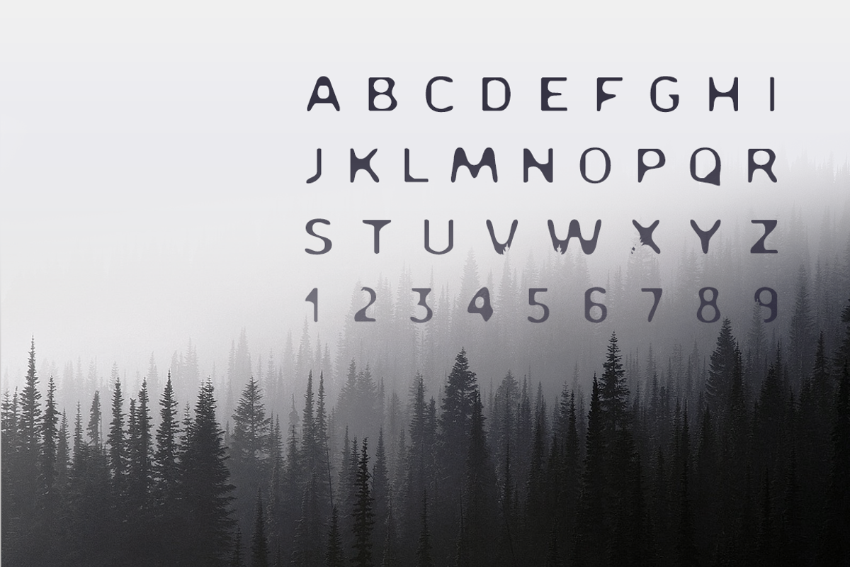 Disappear. Sans Serif Font preview 2