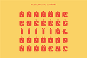 Seglano — Heavy Modular Display Type, a Sans Serif Font by Elyas Beria Studio (Thumbnail 17 of 20)