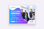 We Are Hiring Horizontal Flyer, a Flyer Template by Mk_Studio (Thumbnail 2 of 3)