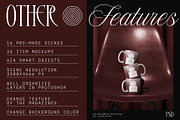 ETHE - Mug mockups set v2, a Cups & Container Mockup by Creatoom (Thumbnail 12 of 15)