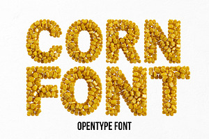 Corn Font