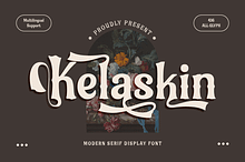 Kelaskin – Classic Serif font