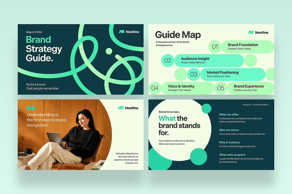 Brand Strategy Guide Presentation, a Presentation Template by BrandPacks (Photo 2 of 7)