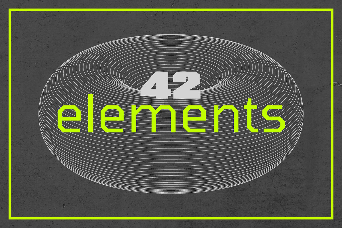 3D Wireframe Shapes | set 2, an Object Graphic by MaximGertsen (Photo 5 of 7)