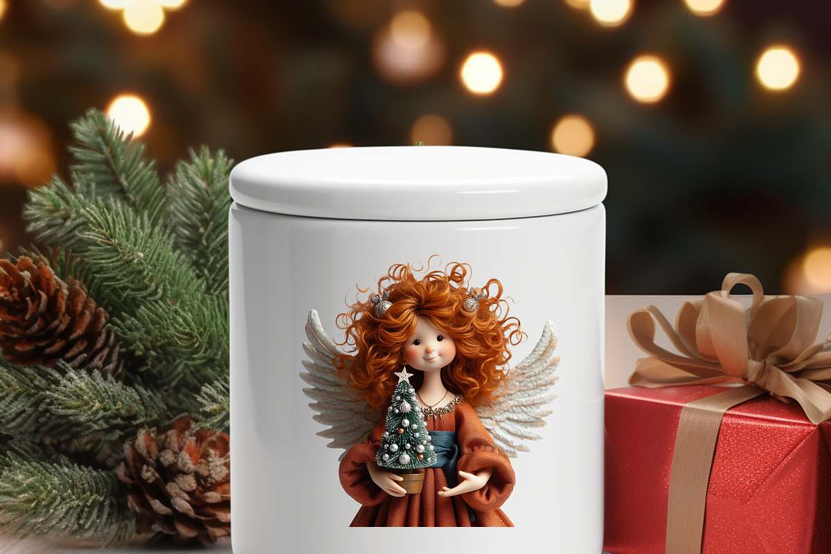 TERRACOTTA ANGELS CLIPART PACK, a Person Illustration by Daring Digies (Photo 7 of 7)