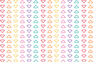 Colorful Diamond Line Pattern, a Pattern Graphic by Pray Art Design Studio