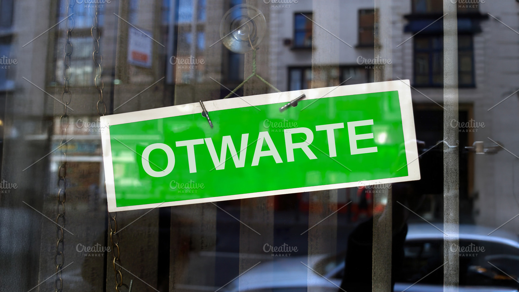 open sign in Polish, a Photo by WorldOfPhotos