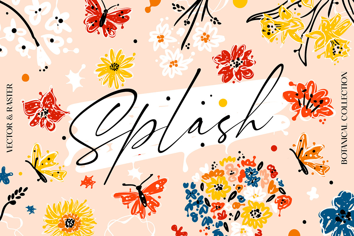 Splash — Botanical collection, an Illustration by adwintash (Photo 1 of 15)