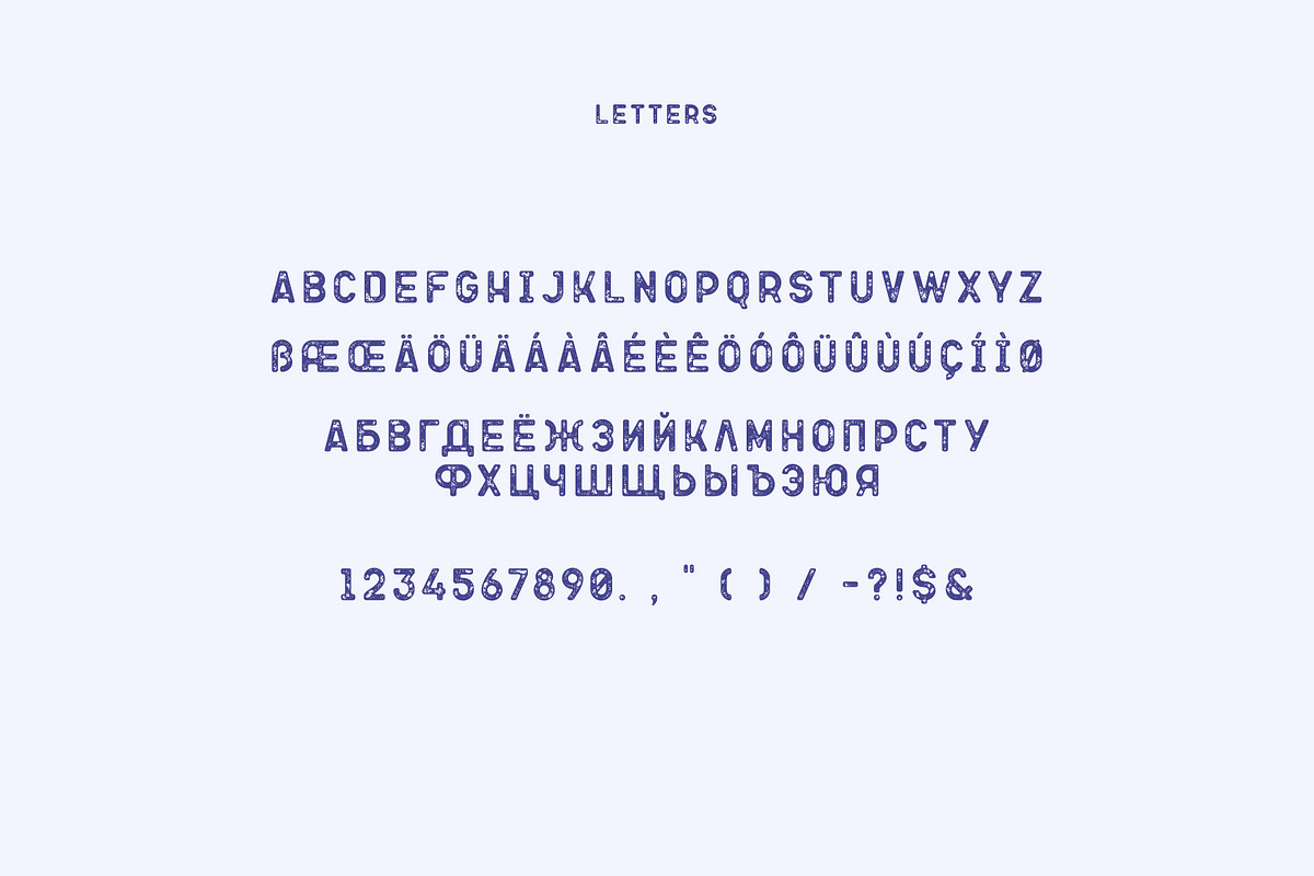 Ovsyanka Rounded Textured Sans Font, a Sans Serif Font by Artcoast Std. (Photo 13 of 13)