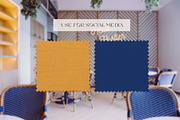 Fabric Swatch Mockup, a Wearable Device Mockup by 89 Golden Blvd (Thumbnail 4 of 7)