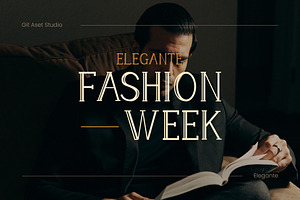 Elegante - Elegant Serif Font