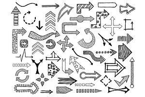 49 Doodle Arrows Collection