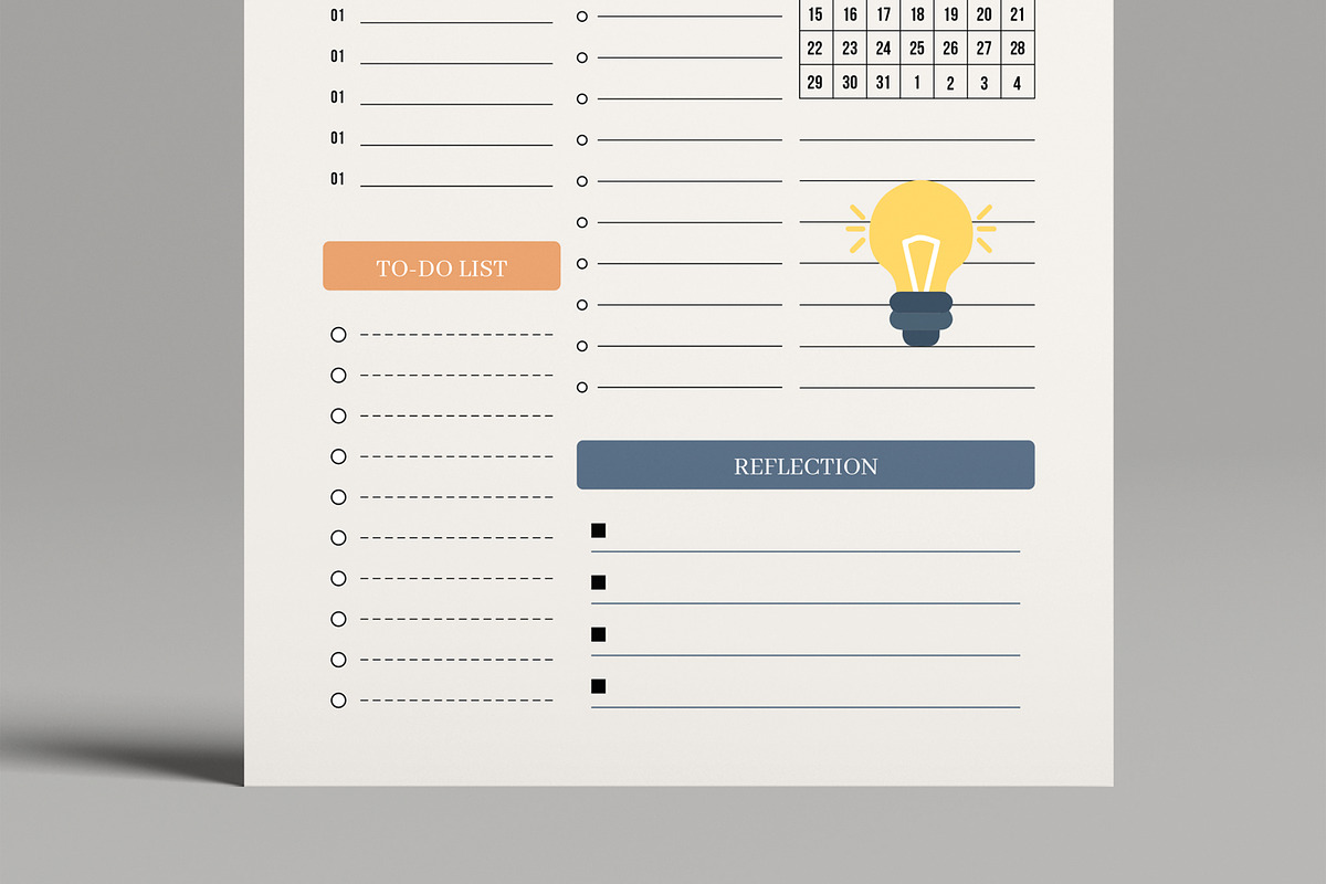 Daily Productivity Organizer Planner preview 5