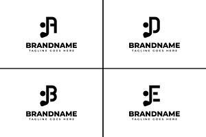 Letter A B D E Golf Logo, a Branding & Logo Template by Pray Art Design Studio