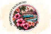 Summer Hawaii Clipart Bundle., an Illustration by SVGArt (Thumbnail 9 of 9)