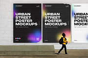 Urban Street Poster Mockups, a Mockup by SPACECAKE (Thumbnail 2 of 8)